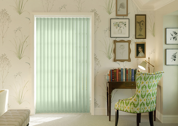 Amalfi, Soft Green - Vertical Blind - Image 3
